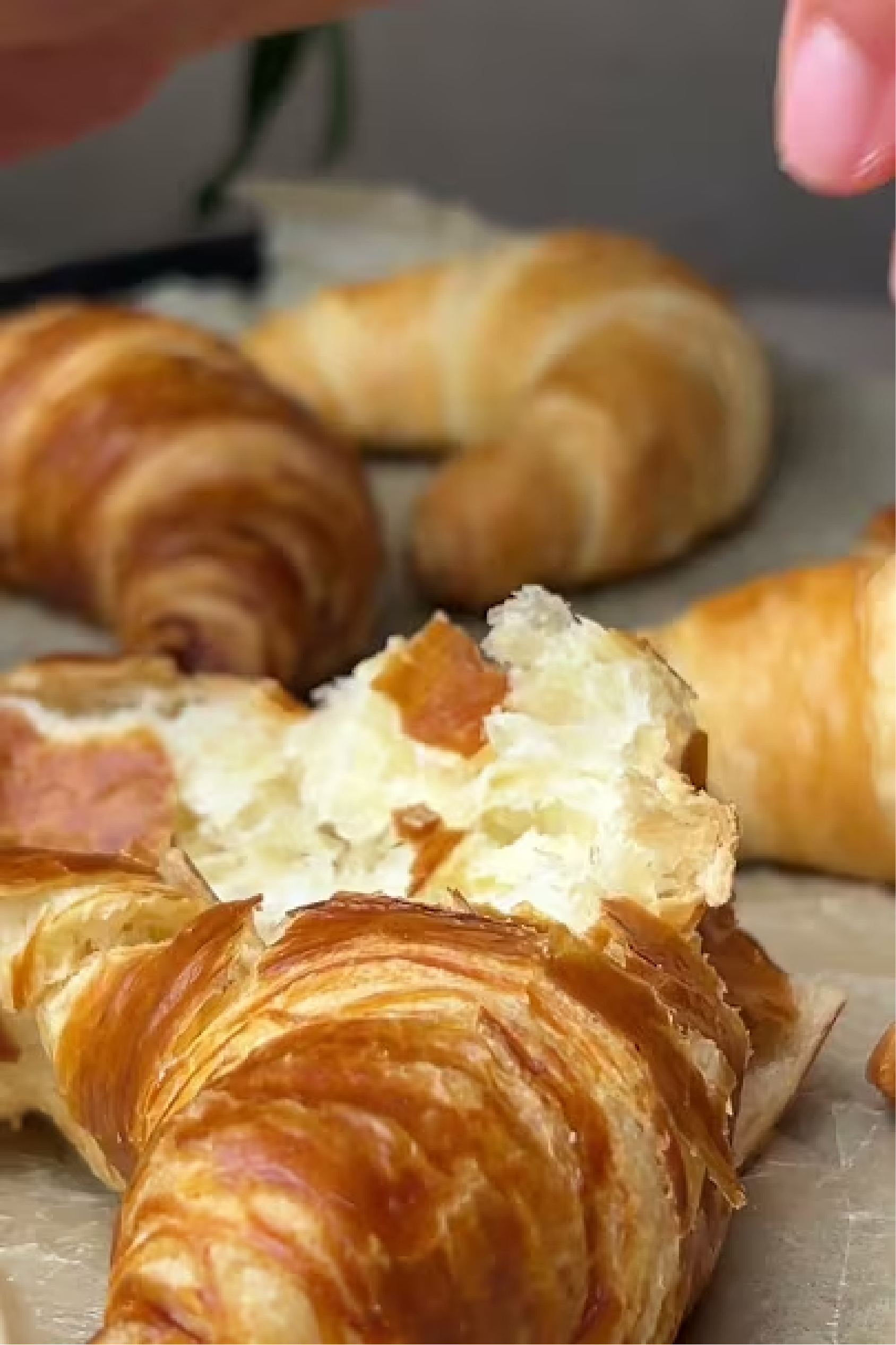 Frisches Croissant